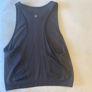 Lululemon Grey Crop Top